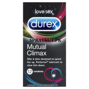 DUREX MUTUAL CLIMAX CONDOMS (PACK OF 12) | ORIGINAL