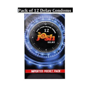 JOSH DELAY CONDOMS (PACK OF 12) | ORIGINAL